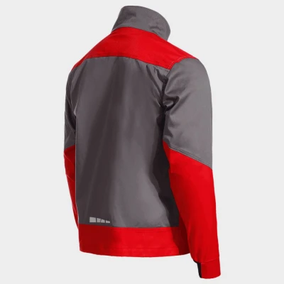 Jachetă de lucru EOS STRETCH RED/GREY / Stenso / Jachete salopeta