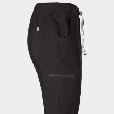 Pantaloni NOBBY STRAIGHT BLACK / Stenso / Pantaloni trening, pantaloni sport, casual