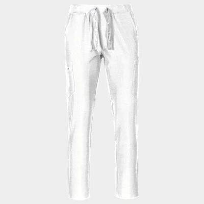 Pantaloni NOBBY STRAIGHT WHITE / Stenso / Pantaloni trening, pantaloni sport, casual