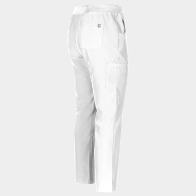 Pantaloni NOBBY STRAIGHT WHITE / Stenso / Pantaloni trening, pantaloni sport, casual