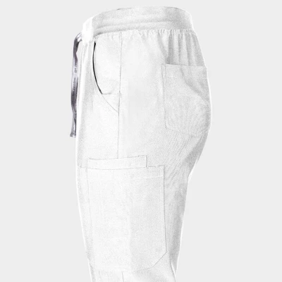 Pantaloni NOBBY STRAIGHT WHITE / Stenso / Pantaloni trening, pantaloni sport, casual