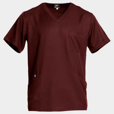 Tunică medicală MONI BURGUNDY / Stenso / Sanitara, Asistenti medicali, Curatenie