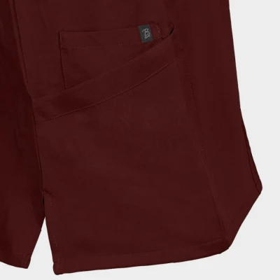 Tunică medicală MONI BURGUNDY / Stenso / Sanitara, Asistenti medicali, Curatenie