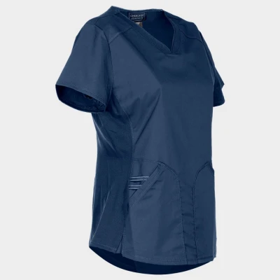 Tunică medicală de bărbat CHEROKEE V-NECK ALBASTRU ÎNCHIS WWE601 / Stenso / Sanitara, Asistenti medicali, Curatenie