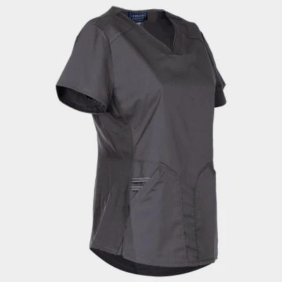 Tunică medicală de bărbat CHEROKEE V-NECK GRI WWE601 / Stenso / Sanitara, Asistenti medicali, Curatenie