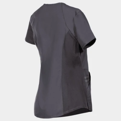 Tunică medicală de bărbat CHEROKEE V-NECK GRI WWE601 / Stenso / Sanitara, Asistenti medicali, Curatenie