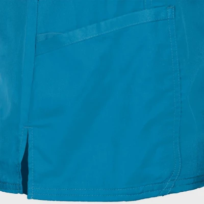 Tunică medicală de damă CHEROKEE WRAP CARIBBEAN BLUE WWE610 / Stenso / Sanitara, Asistenti medicali, Curatenie