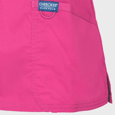 Tunică medicală de damă CHEROKEE WRAP ROZ WWE610 / Stenso / Sanitara, Asistenti medicali, Curatenie
