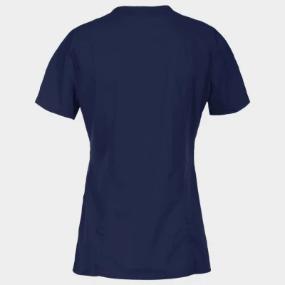 Tunică medicală de damă CHEROKEE WRAP ALBASTRU ÎNCHIS WWE610 / Stenso / Sanitara, Asistenti medicali, Curatenie