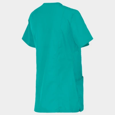 Tunică medicală de damă CHEROKEE WRAP DESCHIS CARIBBEAN BLUE WWE610 / Stenso / Sanitara, Asistenti medicali, Curatenie