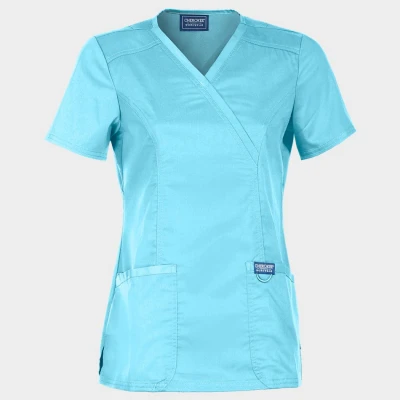 Tunică medicală de damă CHEROKEE WRAP TURCOAZ WWE610 / Stenso / Sanitara, Asistenti medicali, Curatenie