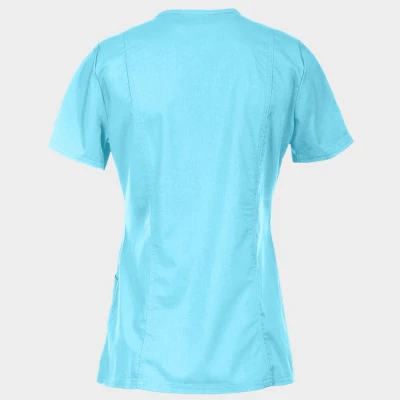 Tunică medicală de damă CHEROKEE WRAP TURCOAZ WWE610 / Stenso / Sanitara, Asistenti medicali, Curatenie