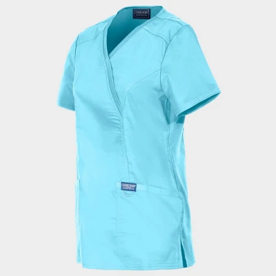 Tunică medicală de damă CHEROKEE WRAP TURCOAZ WWE610 / Stenso / Sanitara, Asistenti medicali, Curatenie