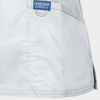 Tunică medicală de damă CHEROKEE WRAP ALB WWE610 / Stenso / Sanitara, Asistenti medicali, Curatenie