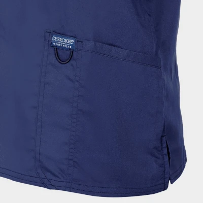 Tunică medicală de damă CHEROKEE V-NECK ALBASTRU ÎNCHIS WWE620 / Stenso / Sanitara, Asistenti medicali, Curatenie