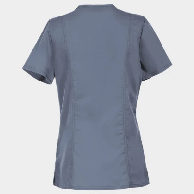 Tunică medicală de damă CHEROKEE V-NECK GRI WWE620 / Stenso / Sanitara, Asistenti medicali, Curatenie