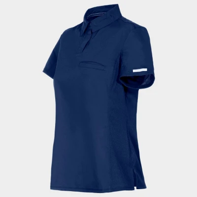 Tunică medicală de damă CHEROKEE ALBASTRU ÎNCHIS WWE698 / Stenso / Sanitara, Asistenti medicali, Curatenie