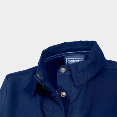 Tunică medicală de damă CHEROKEE ALBASTRU ÎNCHIS WWE698 / Stenso / Sanitara, Asistenti medicali, Curatenie