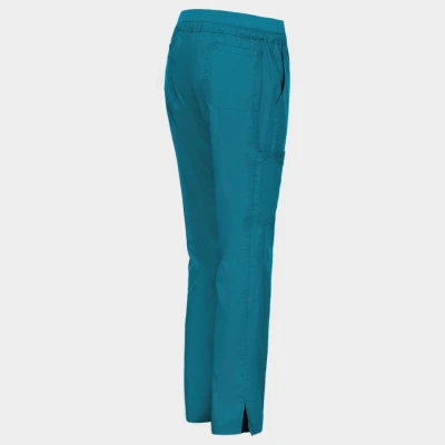 Pantaloni medicali de damă CHEROKEE MR TAPERED CARIBBEAN BLUE WWE105 / Stenso / Sanitara, Asistenti medicali, Curatenie