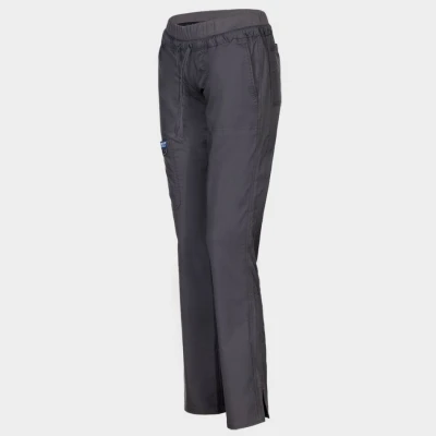 Pantaloni medicali de damă CHEROKEE MR TAPERED GRI WWE105 / Stenso / Sanitara, Asistenti medicali, Curatenie