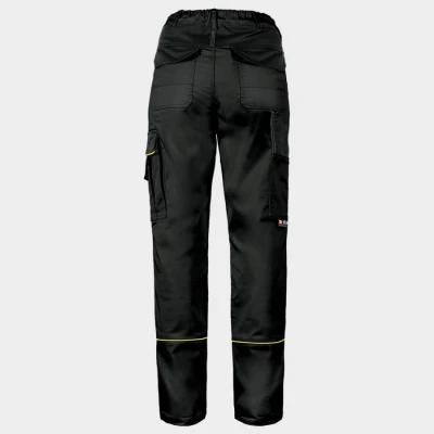 Pantaloni de damă BELLA STRETCH NEGRU / Stenso / Pantaloni salopeta talie