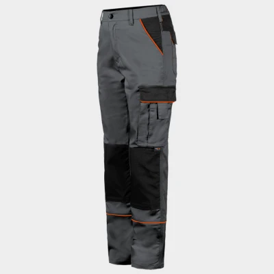 Pantaloni de damă BELLA STRETCH GRI / Stenso / Pantaloni salopeta talie