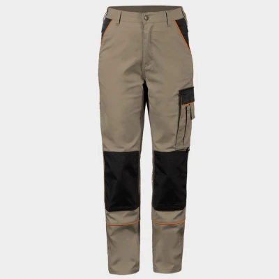 Pantaloni de damă BELLA STRETCH KAKI / Stenso / Pantaloni salopeta talie
