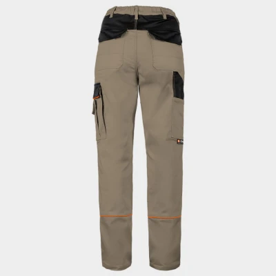 Pantaloni de damă BELLA STRETCH KAKI / Stenso / Pantaloni salopeta talie