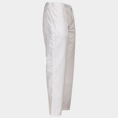 Pantaloni de lucru PLUTONN T/C ALB / Stenso / Imbracaminte alba