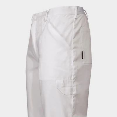 Pantaloni de lucru PLUTONN T/C ALB / Stenso / Imbracaminte alba