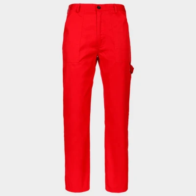 Pantaloni de lucru PLUTON T/C ROȘU / Stenso / Pantaloni salopeta talie