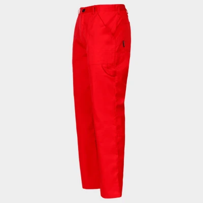 Pantaloni de lucru PLUTON T/C ROȘU / Stenso / Pantaloni salopeta talie