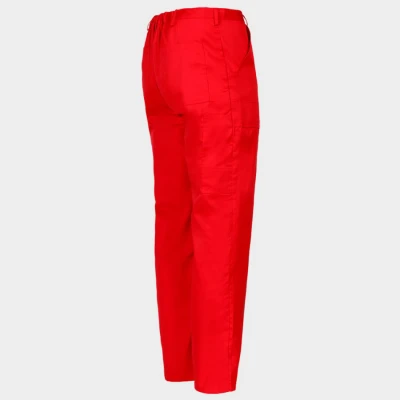 Pantaloni de lucru PLUTON T/C ROȘU / Stenso / Pantaloni salopeta talie
