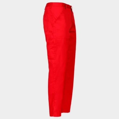 Pantaloni de lucru PLUTON T/C ROȘU / Stenso / Pantaloni salopeta talie