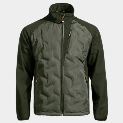 Jachetă de bărbați SONIC 2.0 VERDE ÎNCHIS / Stenso / Scurte, Jachete impermeabile de iarna