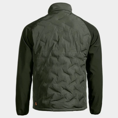 Jachetă de bărbați SONIC 2.0 VERDE ÎNCHIS / Stenso / Scurte, Jachete impermeabile de iarna