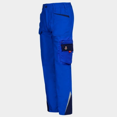Pantaloni de lucru PRISMA LIGHT STRETCH ALBASTRU REGAL/ALBASTRU ÎNCHIS / Stenso / Pantaloni salopeta talie