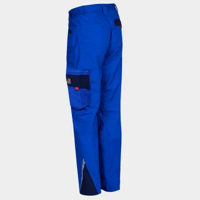Pantaloni de lucru PRISMA LIGHT STRETCH ALBASTRU REGAL/ALBASTRU ÎNCHIS / Stenso / Pantaloni salopeta talie