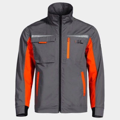 Jachetă de lucru PRISMA LIGHT STRETCH GRI/PORTOCALIU / Stenso / Jachete salopeta