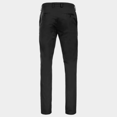 Pantaloni costum de bărbați STENSO CHINO NEGRU / Stenso / Pantaloni trening, pantaloni sport, casual