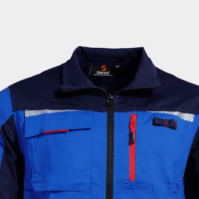 Jachetă de lucru PRISMA LIGHT STRETCH ALBASTRU REGAL/ALBASTRU ÎNCHIS / Stenso / Jachete salopeta