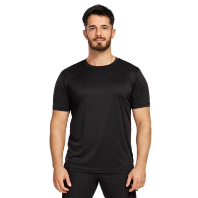 Tricou FIT NEGRU / Stenso / Tricouri pentru sport, top-uri, seturi sport, pantaloni scurti sport, fuste, colanti sport