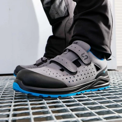 Sandale de protectie JETT S1PS ESD GRI/NEGRU / Stenso / Sandale protectie S1PS