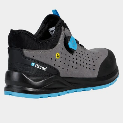 Pantofi de protectie JETT S1PS ESD GRI/ALBASTRU / Stenso / Pantofi protectie S1PS