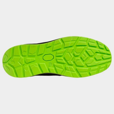 Pantofi de protectie JETT S1PS ESD NEGRU/VERDE / Stenso / Pantofi protectie S1PS