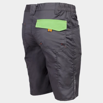 Pantaloni scurți de lucru PRISMA LIGHT STRETCH GRI DESCHIS / Stenso / Pantaloni scurti