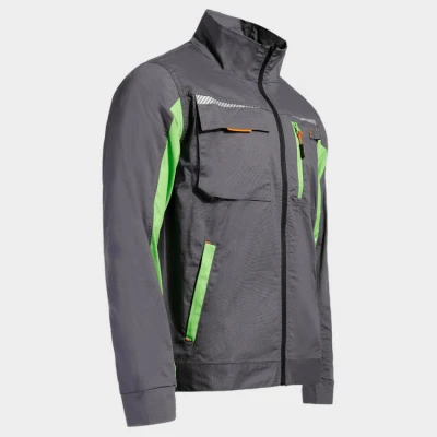 Jachetă de lucru PRISMA LIGHT STRETCH GRI/VERDE / Stenso / Jachete salopeta