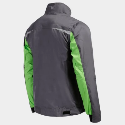 Jachetă de lucru PRISMA LIGHT STRETCH GRI/VERDE / Stenso / Jachete salopeta