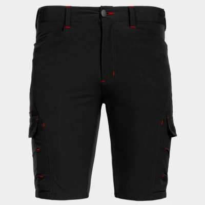 Pantaloni scurți de lucru VIGOR NEGRU/ROȘU / Stenso / Pantaloni scurti