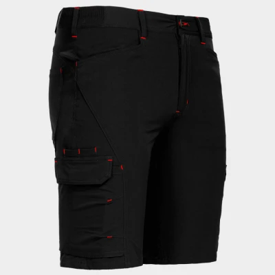 Pantaloni scurți de lucru VIGOR NEGRU/ROȘU / Stenso / Pantaloni scurti